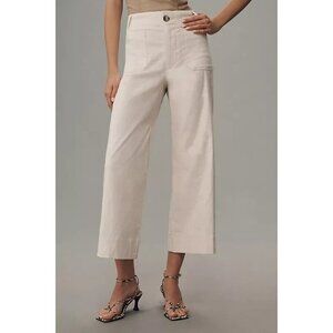 The Colette Magic Fabric Crop Wide-Leg Pants by Maeve 34 PETITE